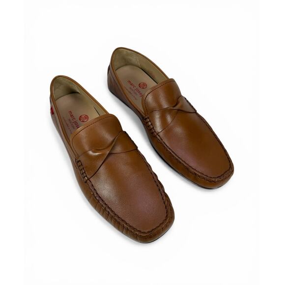 Marc Joseph Plymouth Driver Loafer Mens 10 Brown Nappa Leather Slip On Moccasin main image 13